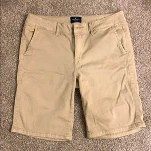 Women’s Khaki AE Shorts